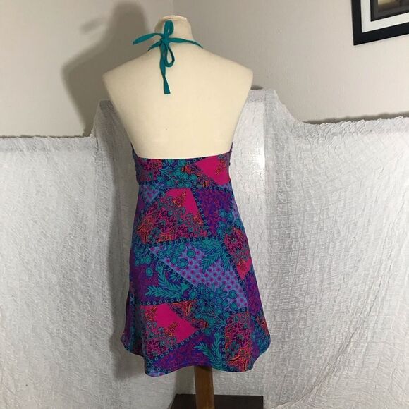 Just Beachin Pasley Floral Print Swimdress Size 12 - Picture 5 of 9